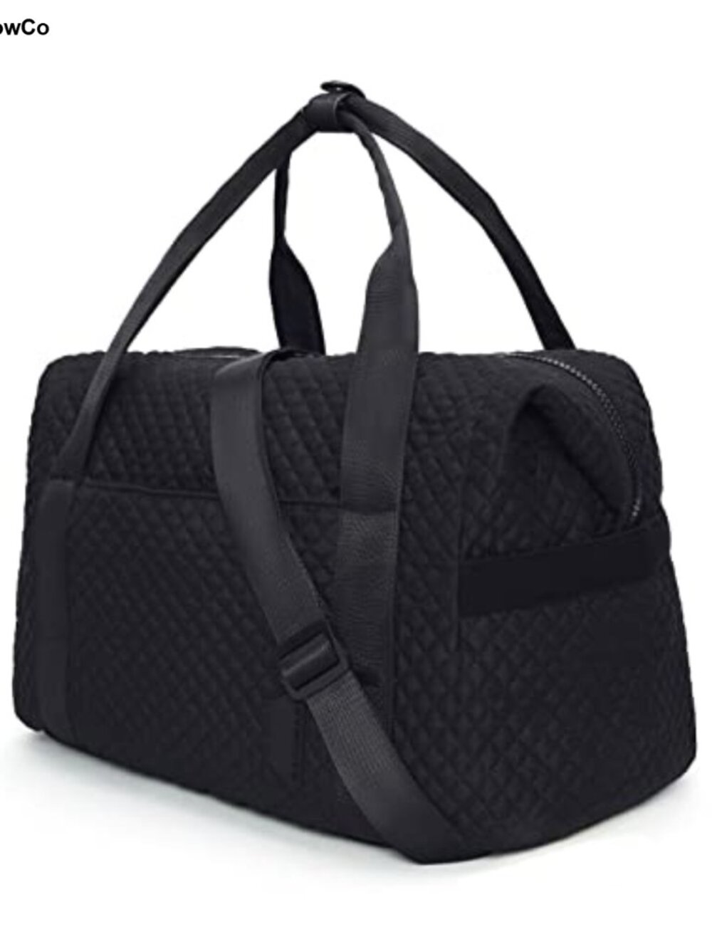 Large Gym Bag with Yoga Mat Buckle Weekender Overnight Travel Duffle Carry On